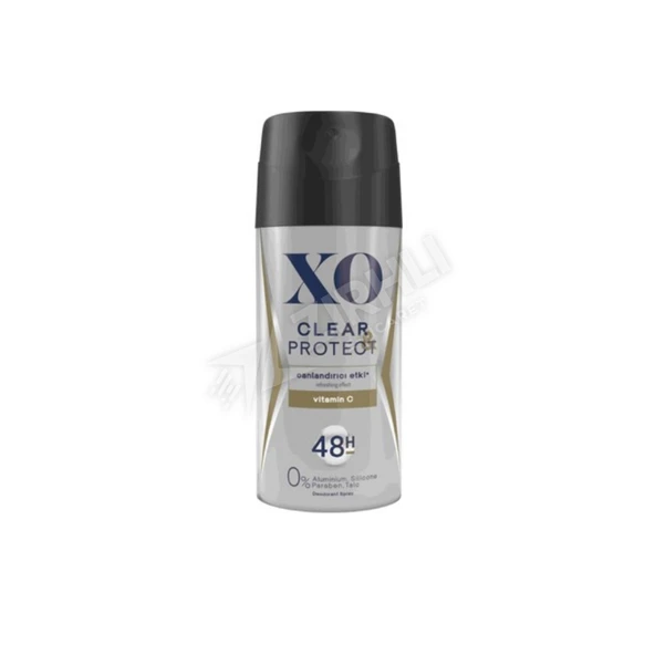 5 ADET Xo Deo Clear&Protect Men 150Ml ürün görseli 1