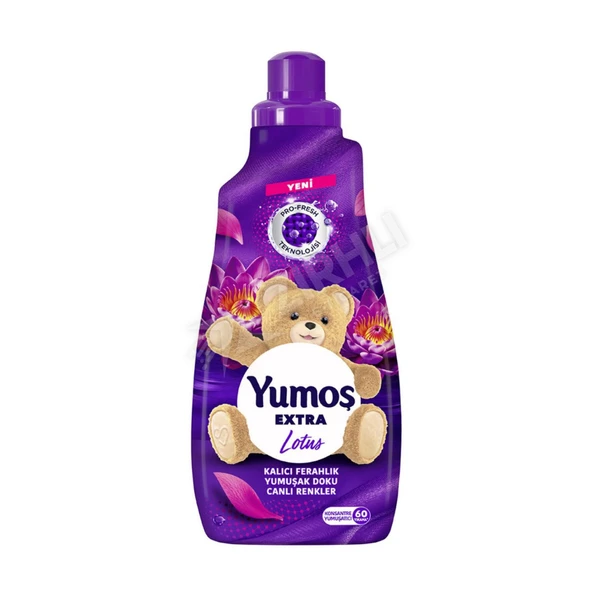 5 ADET Yumoş Extra Lotus Yumuşatıcı 1440 Ml ürün görseli 1