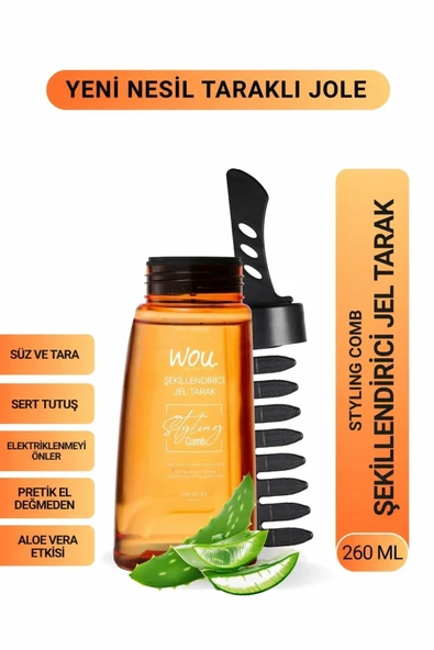 WOU World of Unique Wou Şekillendirici Jel Tarak 260 ml ürün görseli 1