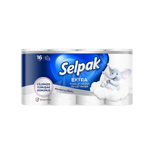 5 ADET Selpak Extra Tuvalet Kağıdı 16'lı ürün görseli 1