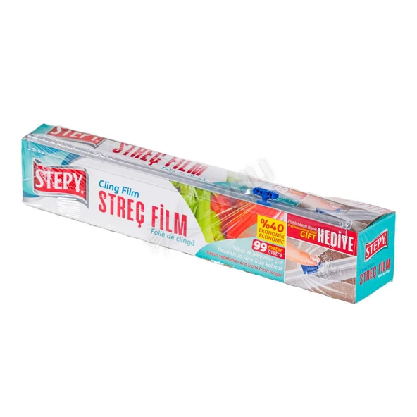 5 ADET Stepy Streç Film 99 Mt %40 Ekonomik ürün görseli 1