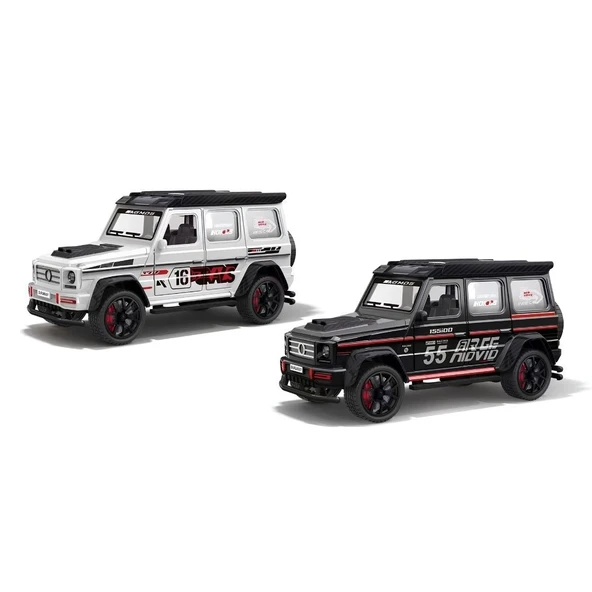 Duman Çıkaran Sürtmeli Jeep - Resim 2
