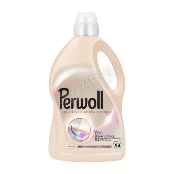 5 ADET Perwoll Açık Renkliler 54 Yıkama 2.97 Lt ürün görseli 1