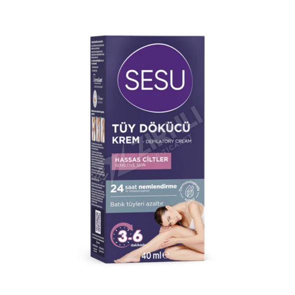 5 ADET Sesu Tüy Dökücü Krem 40 Ml ürün görseli 1