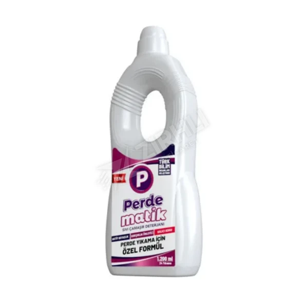 5 ADET Perde Matik Sıvı Çamaşır Deterjanı Perde Ve Tül 1200 Ml ürün görseli 1
