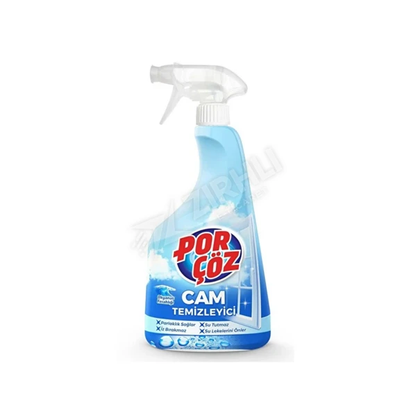 5 ADET Porçöz Cam Temizleyici 500 Ml ürün görseli 1