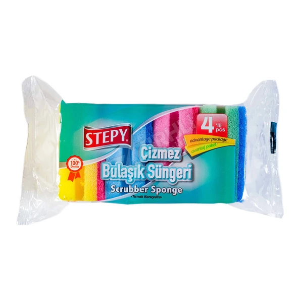 5 ADET Stepy Çizmez Sünger 4 Lü ürün görseli 1