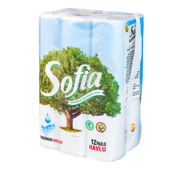 5 ADET Sofia Mutfak Kağıt Havlu 12'li ürün görseli 1