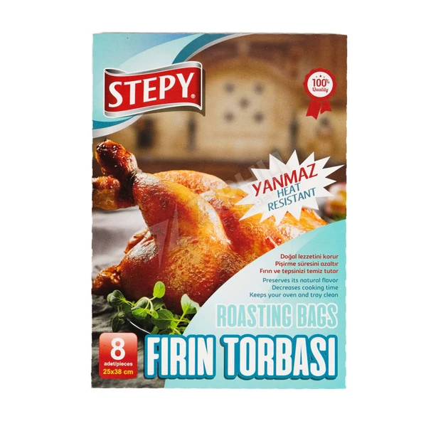 5 ADET Stepy Yanmaz Fırın Torbası 48 Li ürün görseli 1