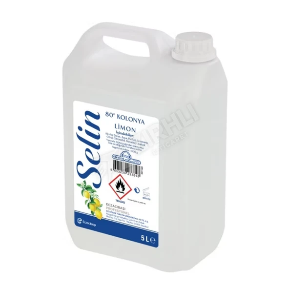 5 ADET Selin Kolonya 5 Lt ürün görseli 1
