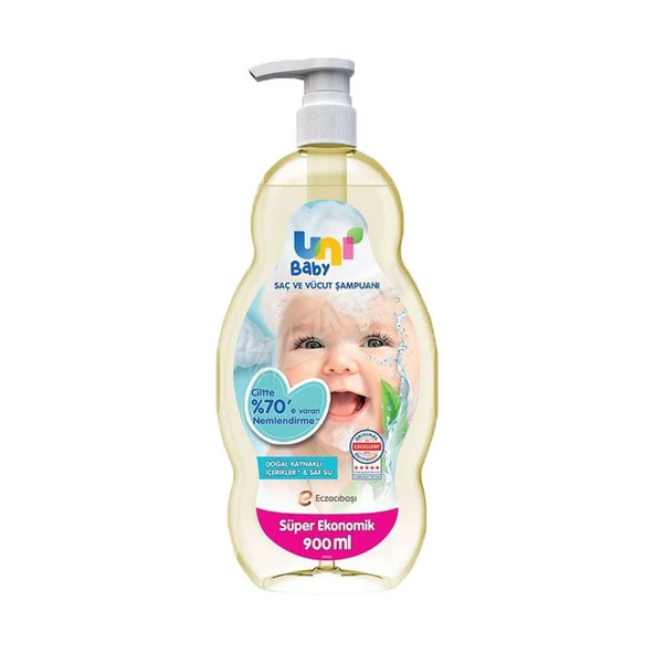 5 ADET Uni Baby Şampuan 900 Ml ürün görseli 1
