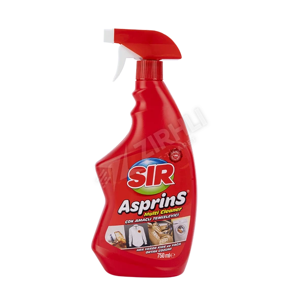 5 ADET Sır Aspirins Multi Cleaner 750 Ml ürün görseli 1
