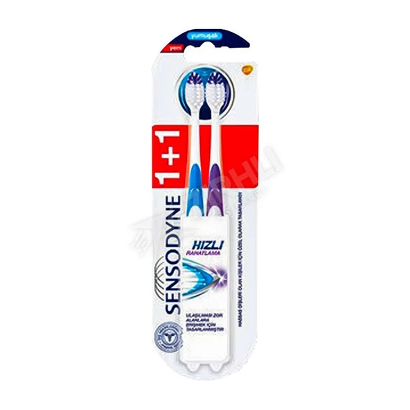 5 ADET Sensodyne Hızlı Rahatlama Diş Fırçası 1+1 ürün görseli 1