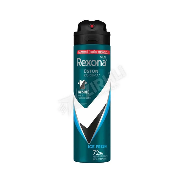 5 ADET Rexona Deo Men Adv Invisible Black&White Spr. D5 150Ml ürün görseli 1