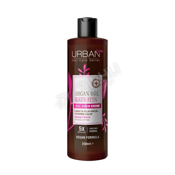5 ADET Urban Care Argan Oil & Keratin Saç Bakım Kremi 250 Ml ürün görseli 1