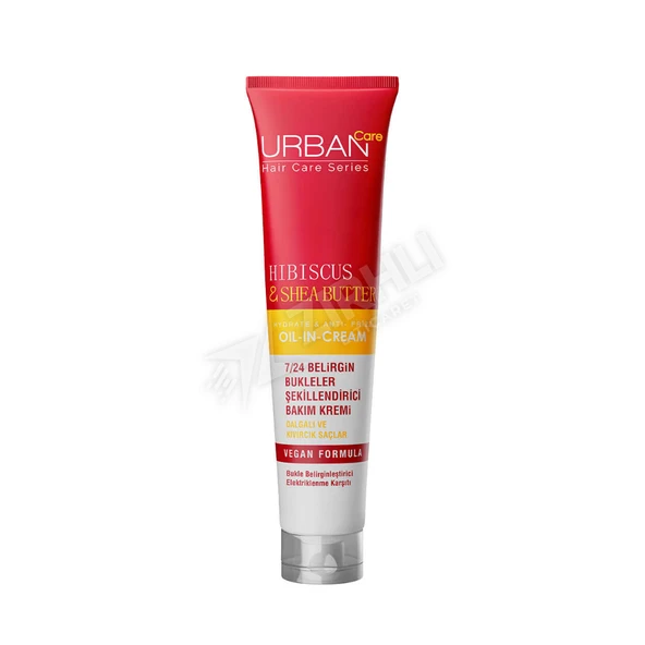5 ADET Urban Care Twisted Curls Hibiscus & Shea Butter 7/24 Durulanmayan Bakım Kremi 175 Ml ürün görseli 1