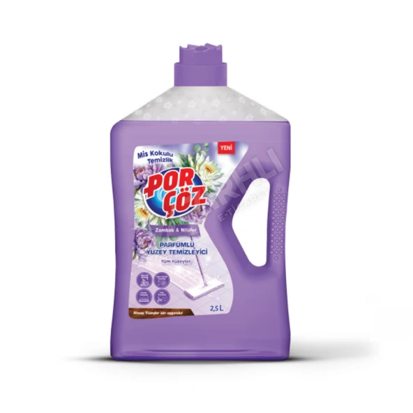 5 ADET Porçöz Zambak & Nilüfer Yüzey Temizleyici 2500 Ml ürün görseli 1