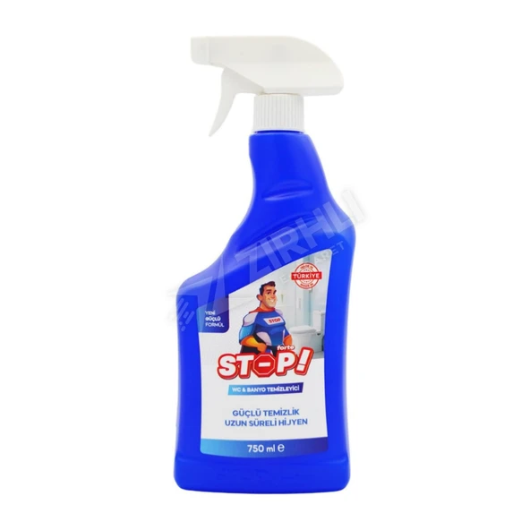 5 ADET Stop Forte Wc & Banyo Temizleyici Sprey 750 Ml ürün görseli 1