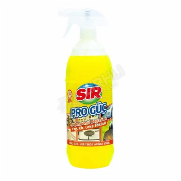 5 ADET Sır Pro Güç Yağ&Kir&Leke Sökücü 1000 Ml ürün görseli 1