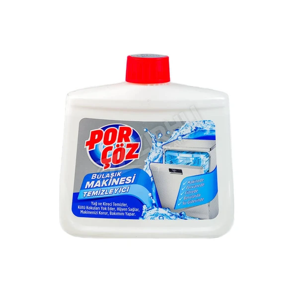 5 ADET Porçöz Bulaşık Makinesi Temizleyici 250 Ml ürün görseli 1