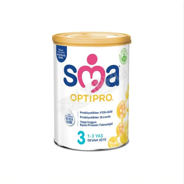 5 ADET Sma Optipro Devam Sütü 3 No 800 Gr ürün görseli 1