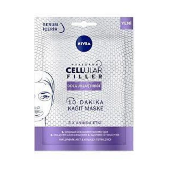 5 ADET Nivea Kağıt Maske Cellular Filler Dolgunlaştırıcı ürün görseli 1