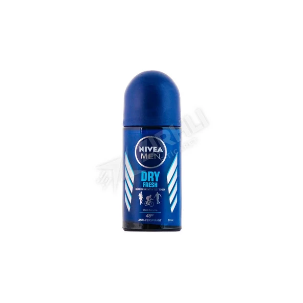 5 ADET Nivea Men Dry Fresh Roll-On 50 Ml ürün görseli 1