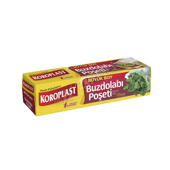 5 ADET Koroplast Büyük Boy Buzdolabı Poşeti ürün görseli 1