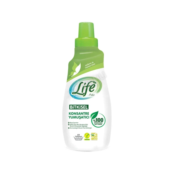 5 ADET Life By Fakir Bitkisel Konsantre Yumuşatıcı 1500 Ml ürün görseli 1