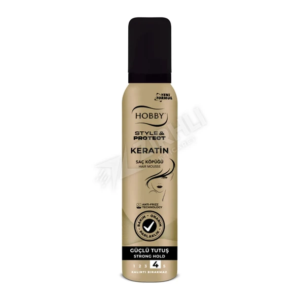 5 ADET Hobby Saç Köpüğü Keratin 150 Ml ürün görseli 1