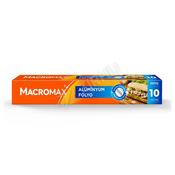 5 ADET Macromax Alüminyum Folyo 10 Mt ürün görseli 1