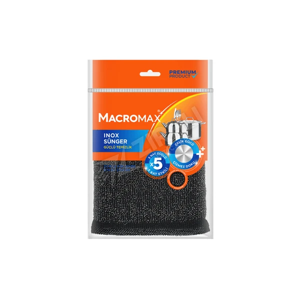 5 ADET Macromax Inox Sünger ürün görseli 1