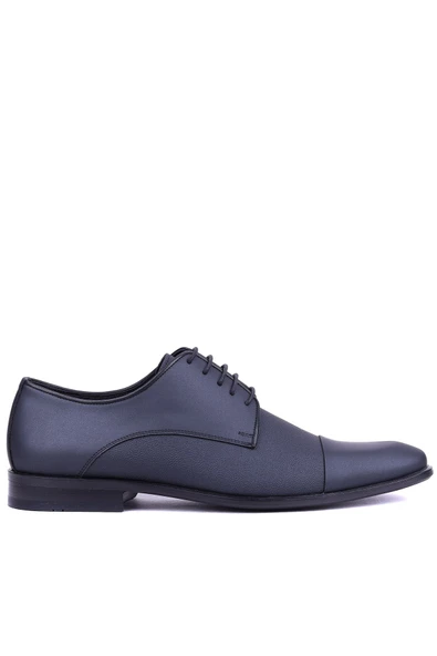 Shoetyle - Hakiki Deri Siyah Renk Erkek Klasik Ayakkabı - 900-2474 ürün görseli 1
