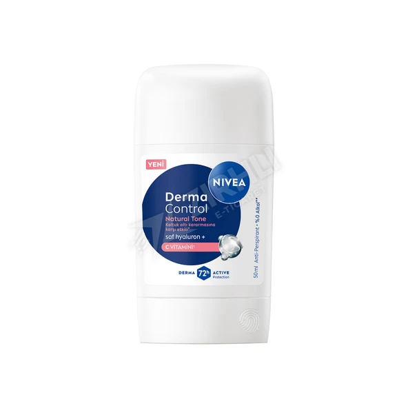 5 ADET Nivea Kadın Stick Deodorant Derma Control Natural 50 Ml ürün görseli 1