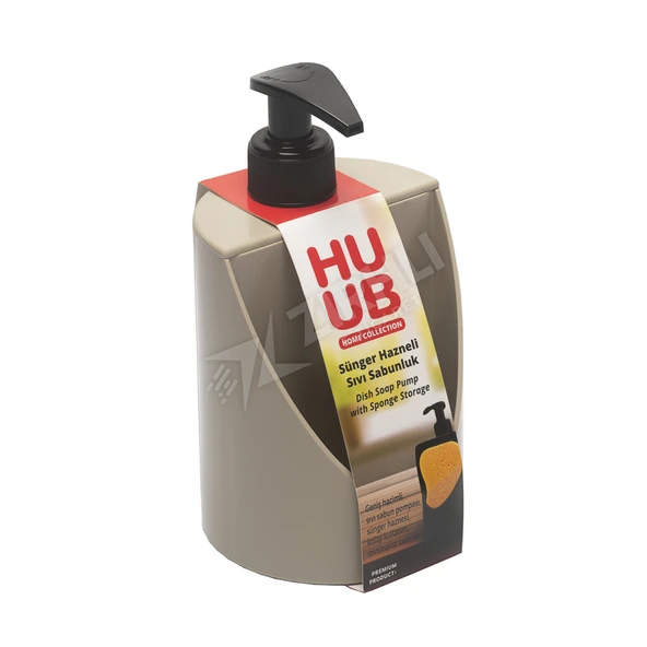 5 ADET Huub Sünger Hazneli Sıvı Sabunluk ürün görseli 1