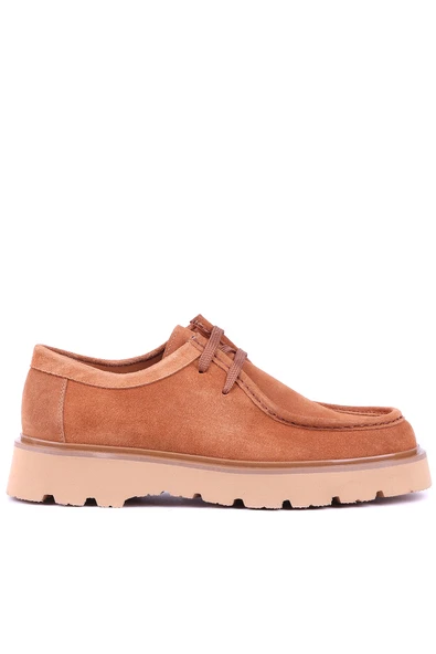 Shoetle - Hakiki Süet Deri Taba Rengi Günlük Erkek Ayakkabı - 666-10-114 ürün görseli 1