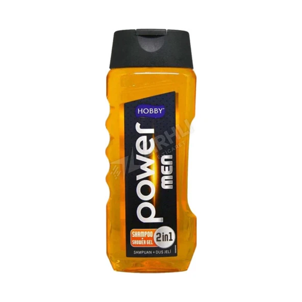 5 ADET Hobby Vücut Şampuanı Power Men 400Ml ürün görseli 1