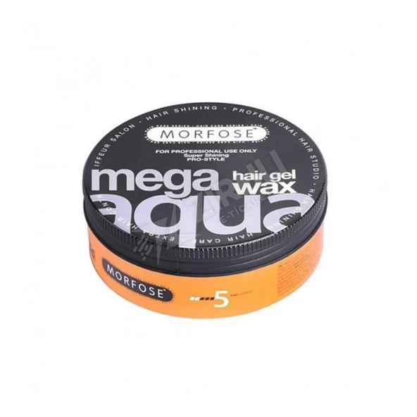 5 ADET Morfose Wax Mega Aqua Orange 150 Ml ürün görseli 1