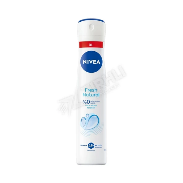 5 ADET Nivea Fresh Natural Kadın Deodorant 200 Ml ürün görseli 1