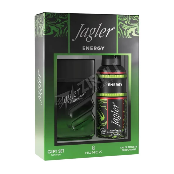 5 ADET Jagler Set Men Energy (Edt+Deo) ürün görseli 1