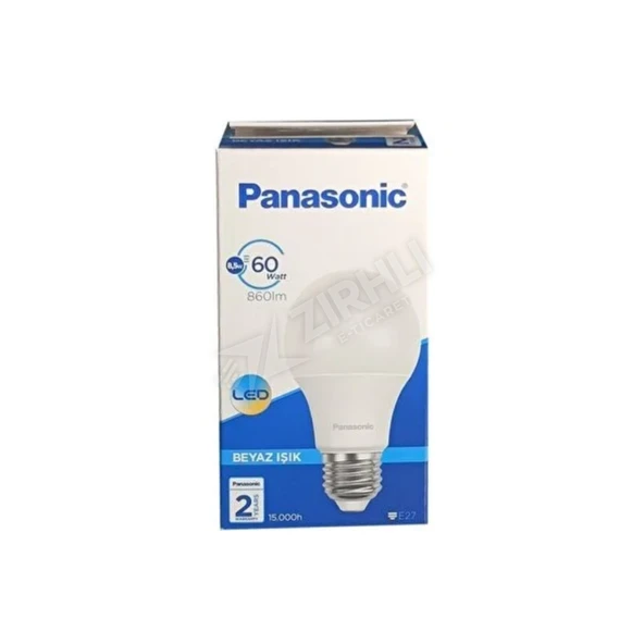 5 ADET Panasonic E27 Led Lamba 8.5 W - 60 Watt Beyaz Işık ürün görseli 1