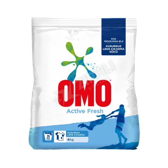 5 ADET Omo Active Fresh Deterjan 4 Kg ürün görseli 1