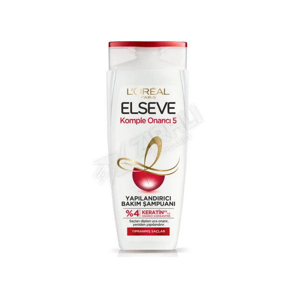 5 ADET Elseve Şampuan Komple Onarıcı 300 Ml ürün görseli 1