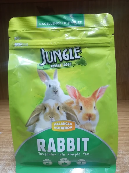 JUNGLE TAVŞAN YEMİ 500 GRAM ürün görseli 1