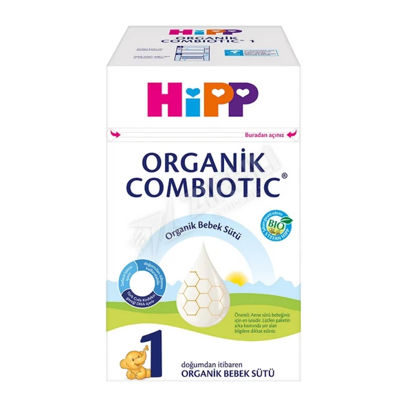 5 ADET Hipp Combiotic Organik Bebek Sütü 1 No 600 Gr ürün görseli 1