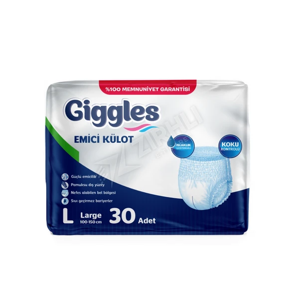 5 ADET Giggles Emici Külot Large 30'lu ürün görseli 1