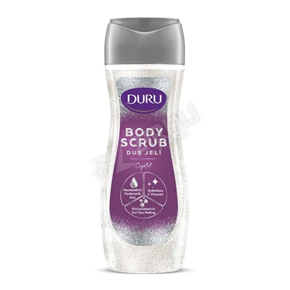 5 ADET Duru Duş Jeli Scrub Body Crystal 450 Ml ürün görseli 1