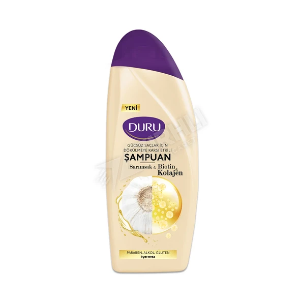 5 ADET Duru Sarımsak Şampuan 500 Ml ürün görseli 1