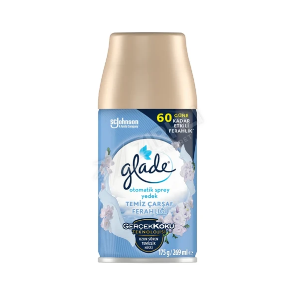5 ADET Glade Otomatik Sprey Yedek Temiz Çarşaf 269 Ml ürün görseli 1