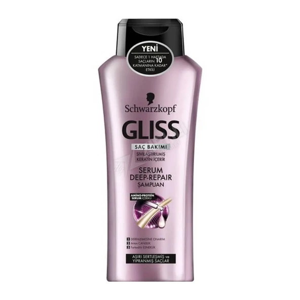 5 ADET Gliss Deep-Repair Şampuan 400 Ml ürün görseli 1